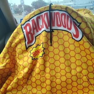 Yellow Honeycomb Hoodie